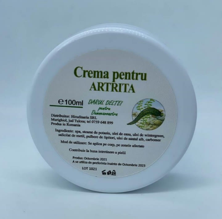 Cremă pentru artrită